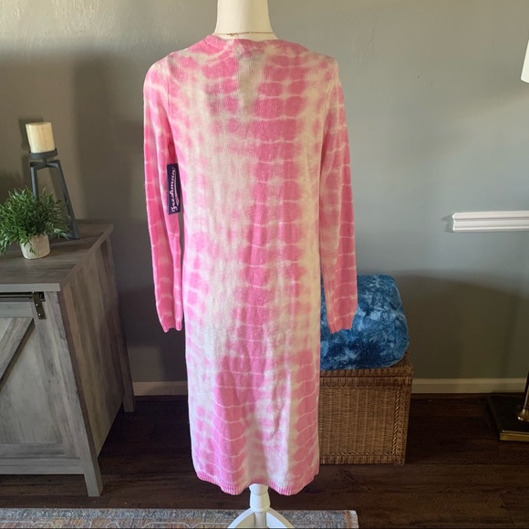 Tie Dye Longline Cardigan - Picture 5 of 8